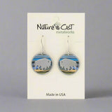 Wildlife Dangle Earrings by Nature Cast Metalworks (29 Styles)