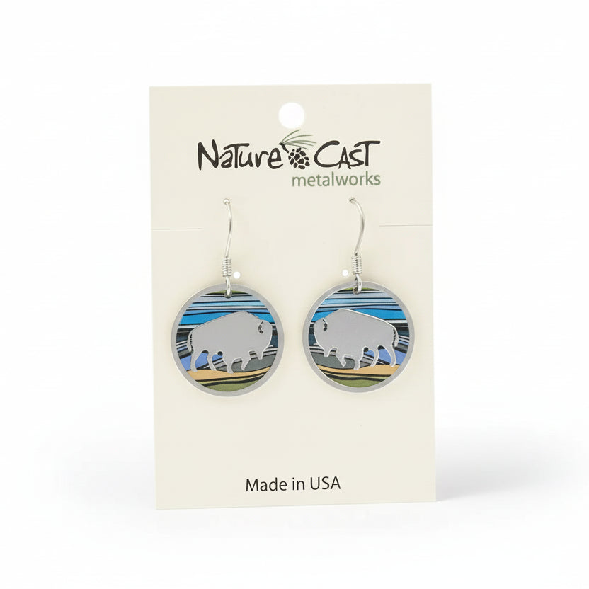 Wildlife Dangle Earrings by Nature Cast Metalworks (29 Styles)