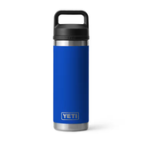 Royal Blue Rambler 18oz Bottle with Chug Cap by YETI