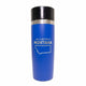 Blue tumbler with 'Better in Montana' text on a white background