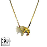 Buffalo Gold Pendant by Sam Ferraro