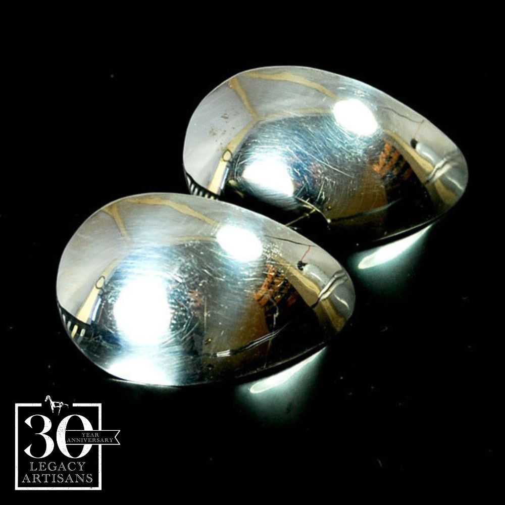Droplet Sterling Silver Earrings by Sam Ferraro