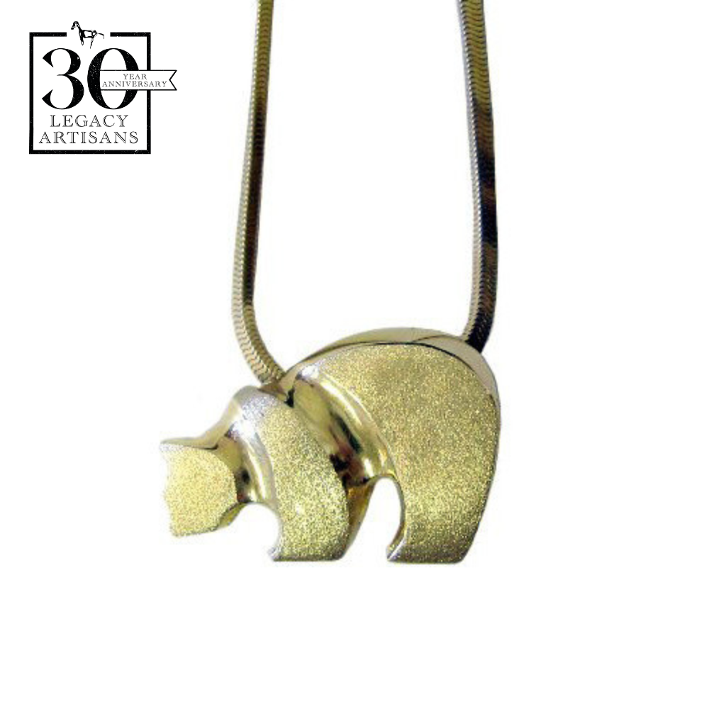 Sam Ferraro Grizzly Gold Pendant