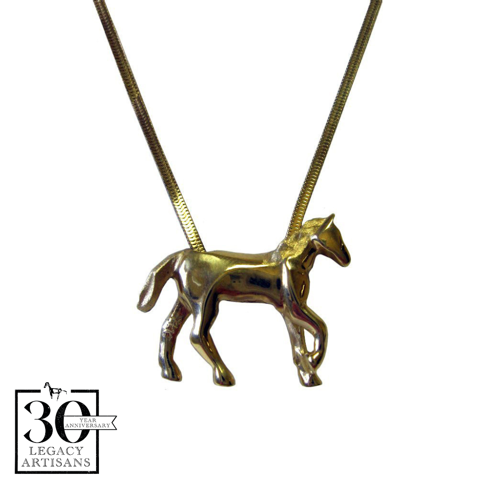 Sam Ferraro Horse Gold Pendant