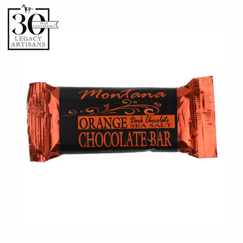 Sea Salt Orange Chocolate Bar by Huckleberry People
