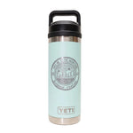 Take Me To The Mountains Engraved YETI Rambler 18 oz Bottle with Chug Cap by Montana Gift Corral Seafoam