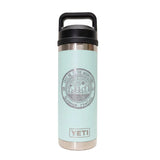 Take Me To The Mountains Engraved YETI Rambler 18 oz Bottle with Chug Cap by Montana Gift Corral Seafoam