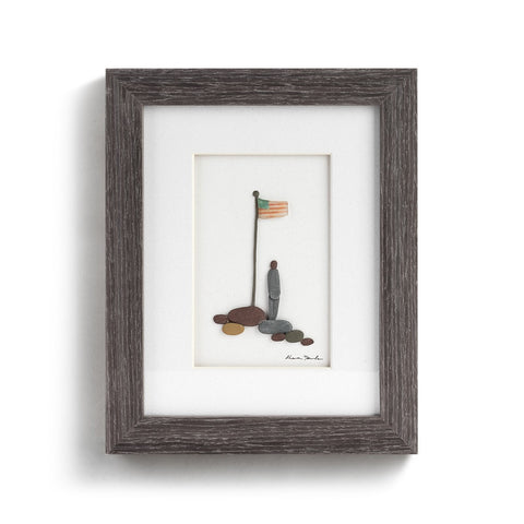 Sharon Nowlan Proud Wall Art with Grey Frame by Demdaco