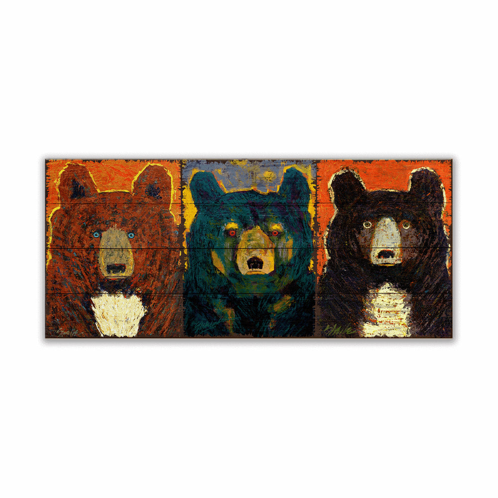 Shelle Lindholm Three Bear Line Up - Earth Colors