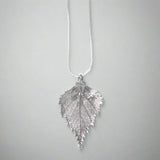 Silver Birch Necklace by Rocky Mountain Leaf Company