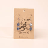 Silver Kyanite Dangle Gemstone Earrings
