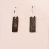Silver Pine Earrings by Daphne Lorna