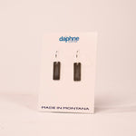 Silver Pine Earrings by Daphne Lorna