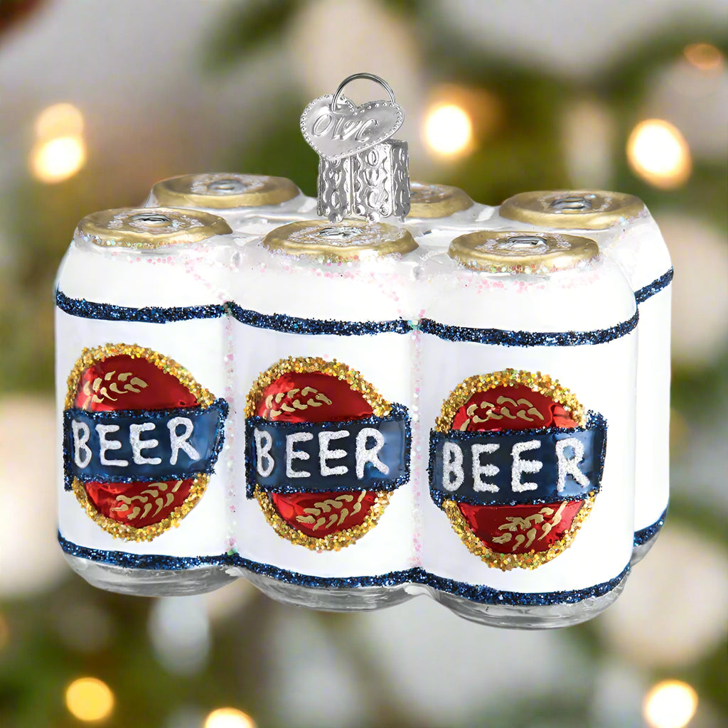 Six Pack of Beer Ornament