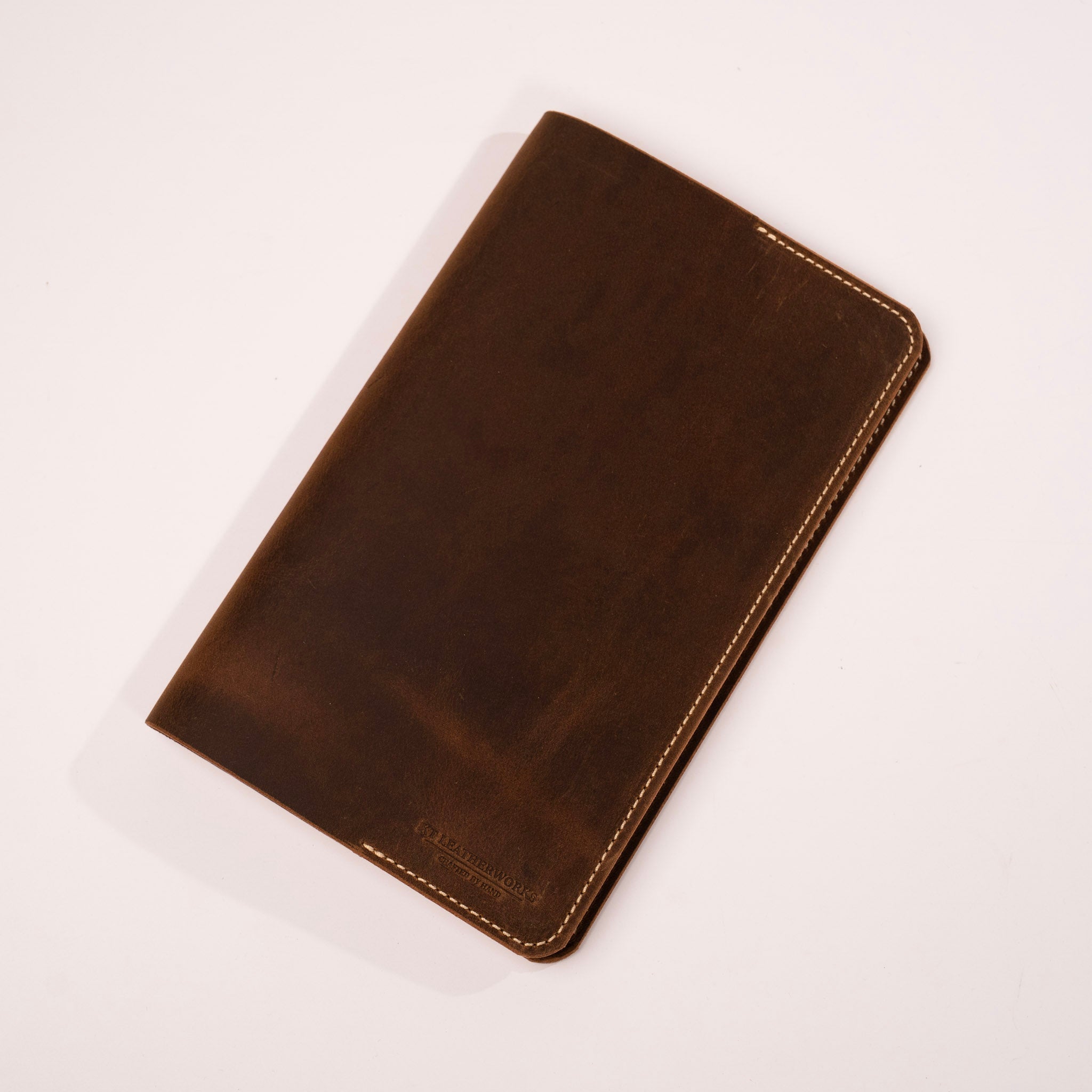 Small Black Jack Leather Jot Book by KT Leatherworks