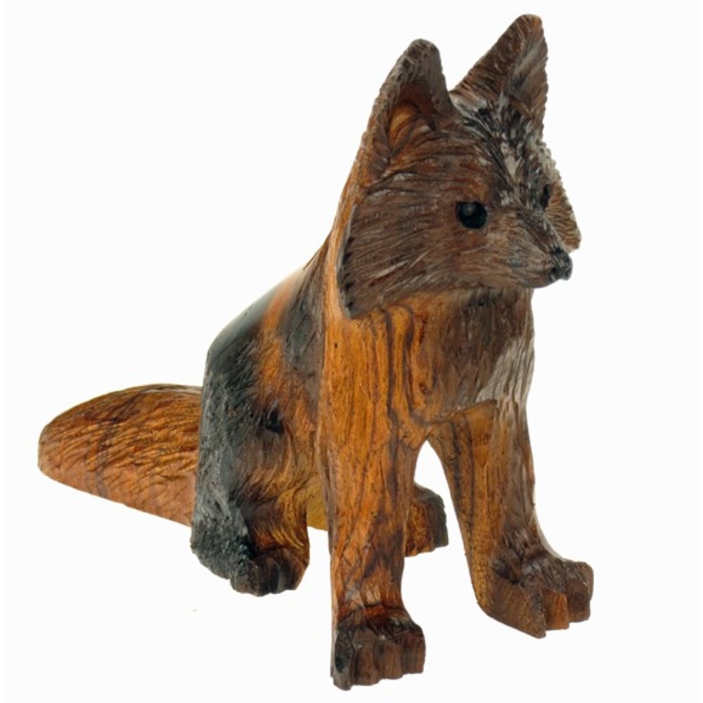 Small Fox Figurine by Earthview Inc.