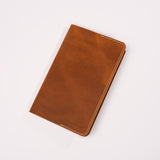 Small Texas Tan Leather Jot Book by KT Leatherworks