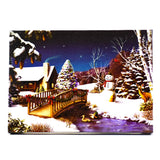 Winter Scene Table Top Lit Wall Art by Oak Street Wholesale (13 Styles)