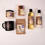 Spa Gift Basket - flat lay