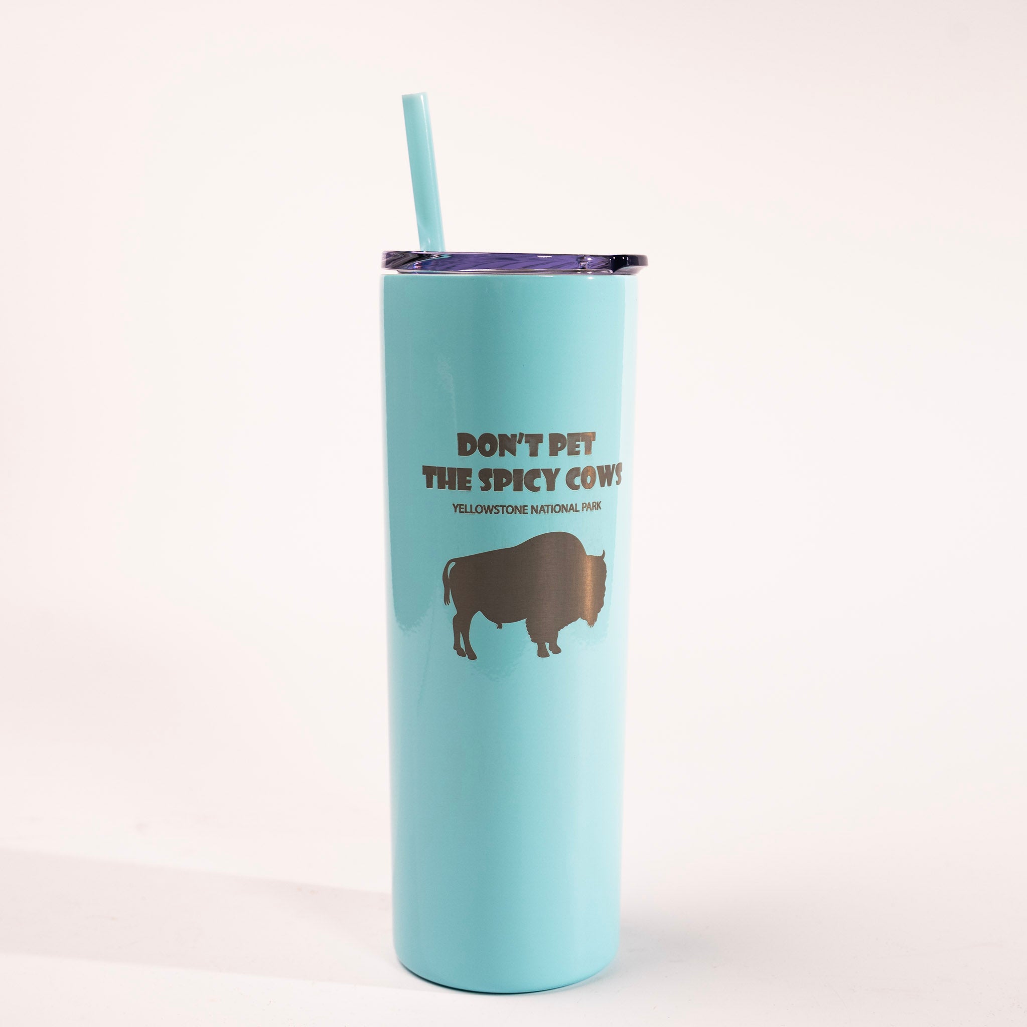 Spicy Cows Yellowstone Skinny Tumbler by Montana Gift Corral
