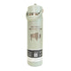 green insulated bottle with text and logo on a white background