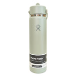 Hydro Flask water bottle on a white background