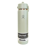 Hydro Flask water bottle on a white background