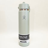 Hydro Flask water bottle on a white background