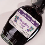 Sugar Free Wild Huckleberry Syrup by Huckleberry Haven