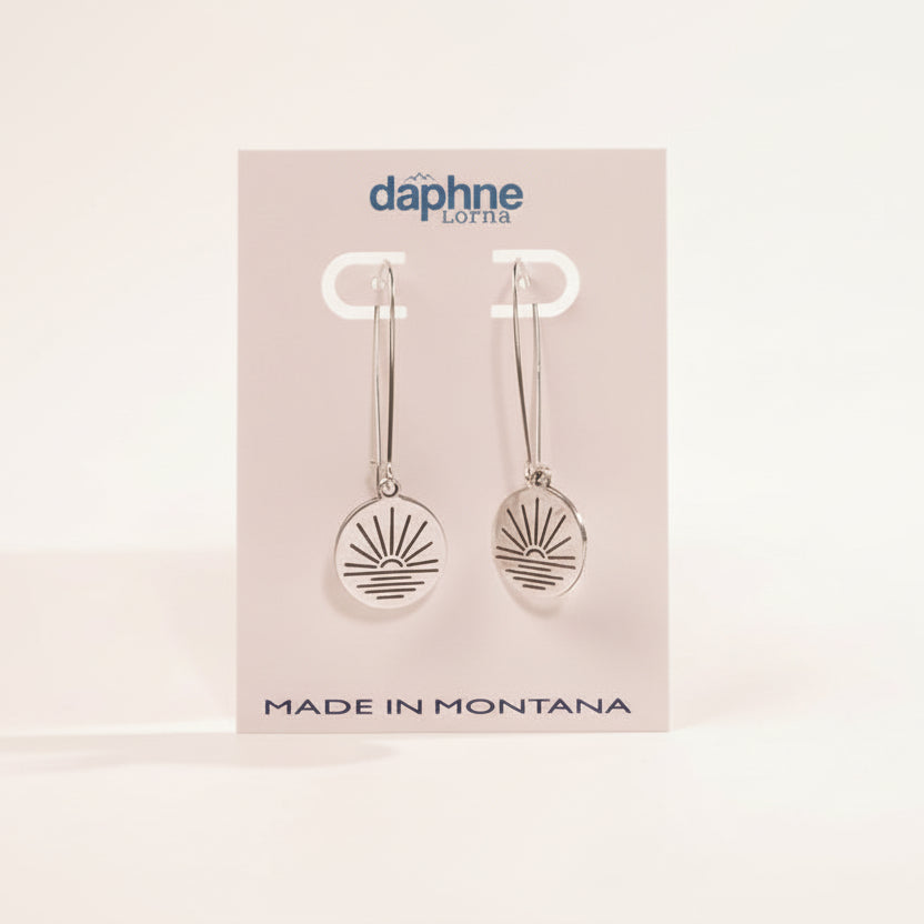 Sunrise Earrings by Daphne Lorna