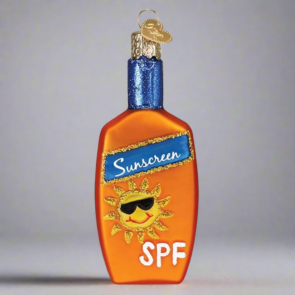 Sunscreen Ornament