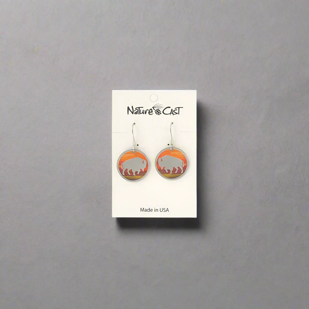 Wildlife Dangle Earrings by Nature Cast Metalworks (29 Styles)