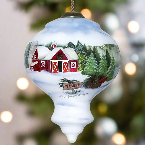 Susan Winget Christmas Tree Farm Ornament by Inner Beauty