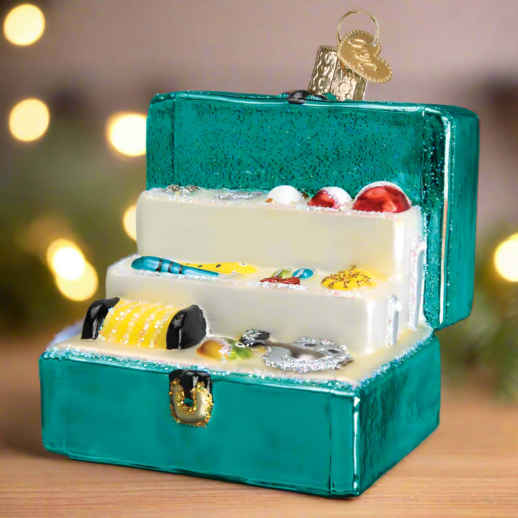 christmas fishing box Tackle Ornament Carp Fishing Accessories Anti Japanese UHMWPE Features a classic red Color:MXJ Raptor M.C. Black w/Glide Plate
