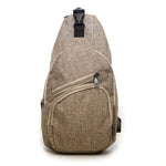 Tan Anti-Theft Day Pack