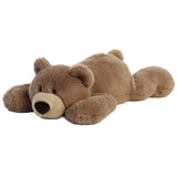 Brown teddy bear plush toy on a white background