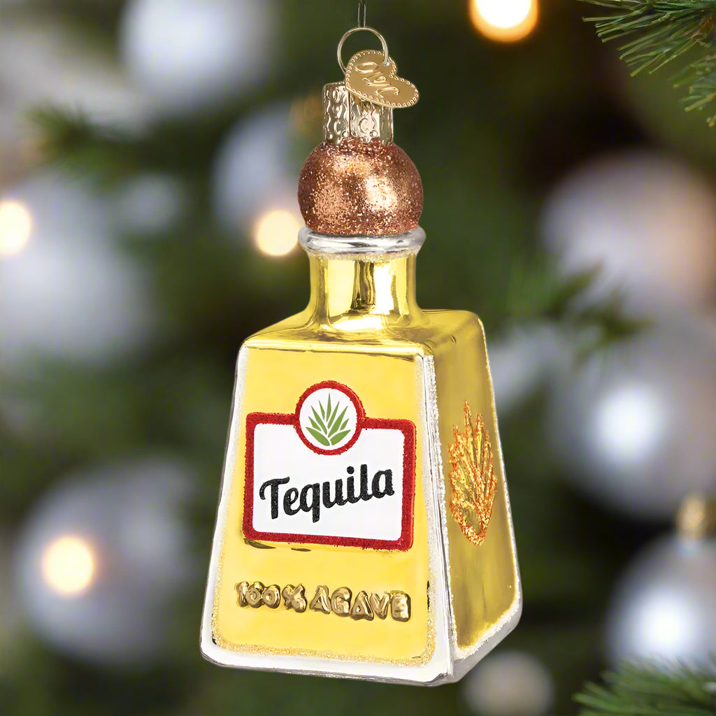Tequila Bottle Ornament
