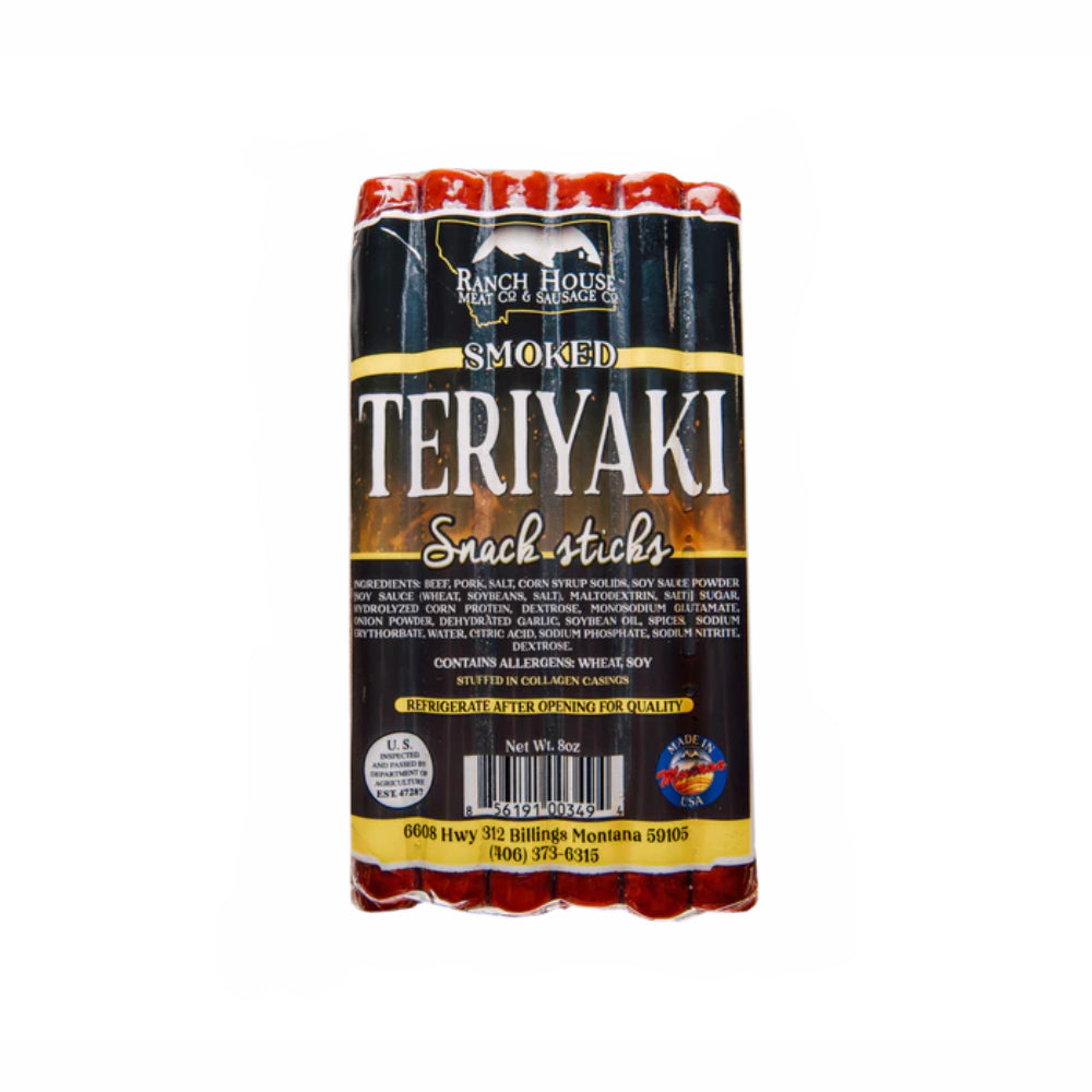 Teriyaki Snack Sticks by Ranch House Meat and Sausage Co.