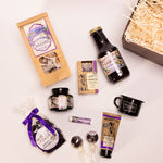The Montana Huckleberry Basket - flatlay