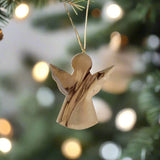 Thick Cut Angel Ornament by Earthwood