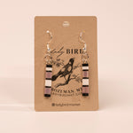 Tila Bead Dangle Earrings