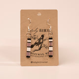 Tila Bead Dangle Earrings