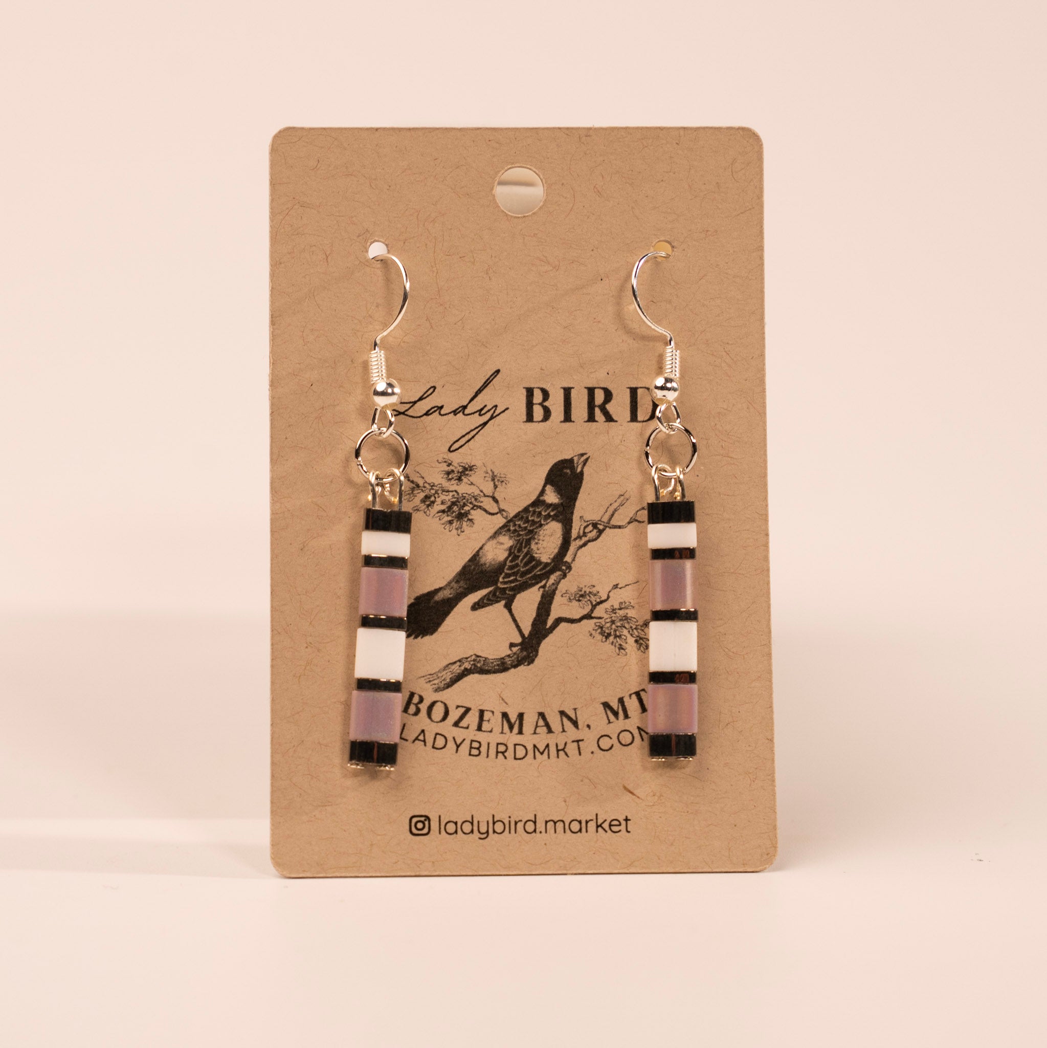 Tila Bead Dangle Earrings