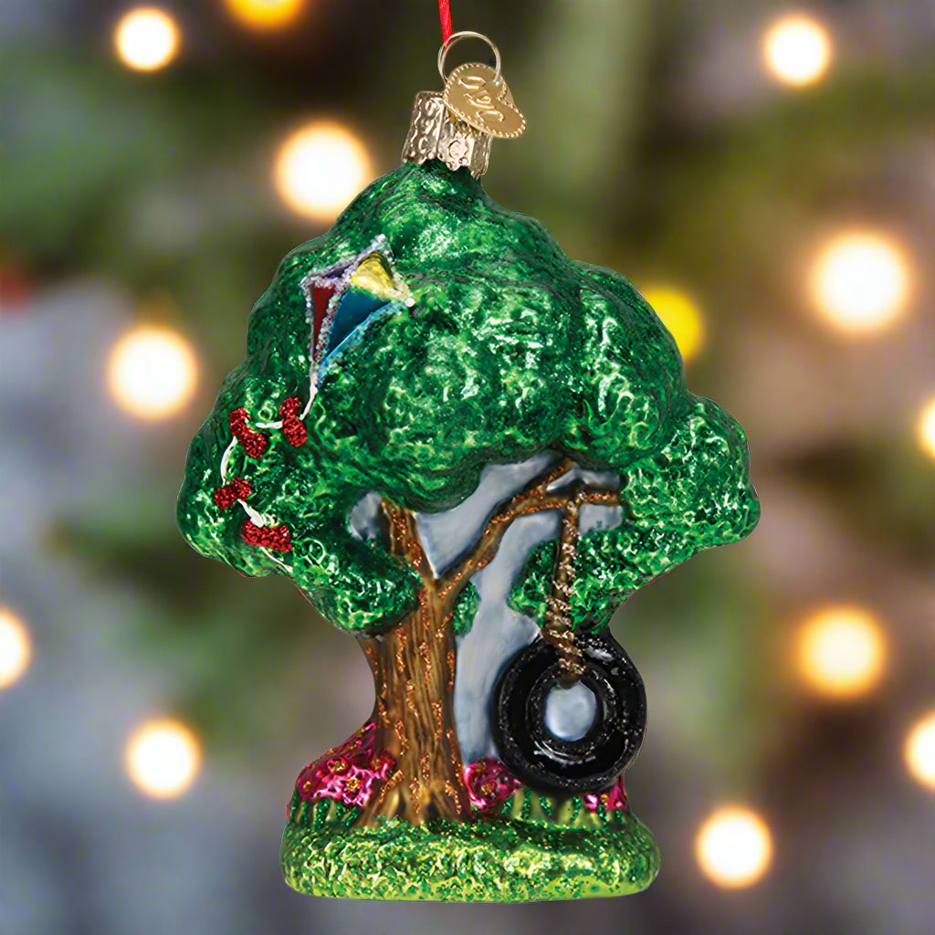 Tire Swing Ornament