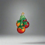 Tomatoes on the Vine Glass Ornament