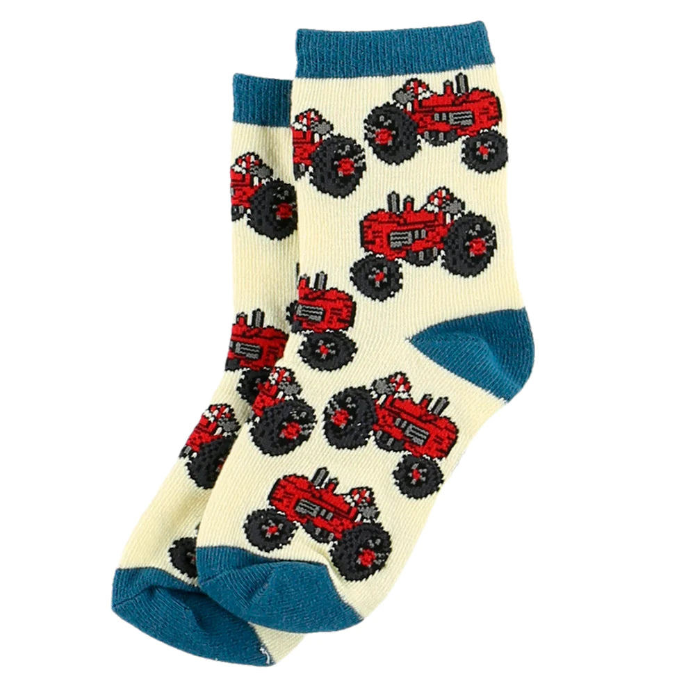 Tractor Kids Socks