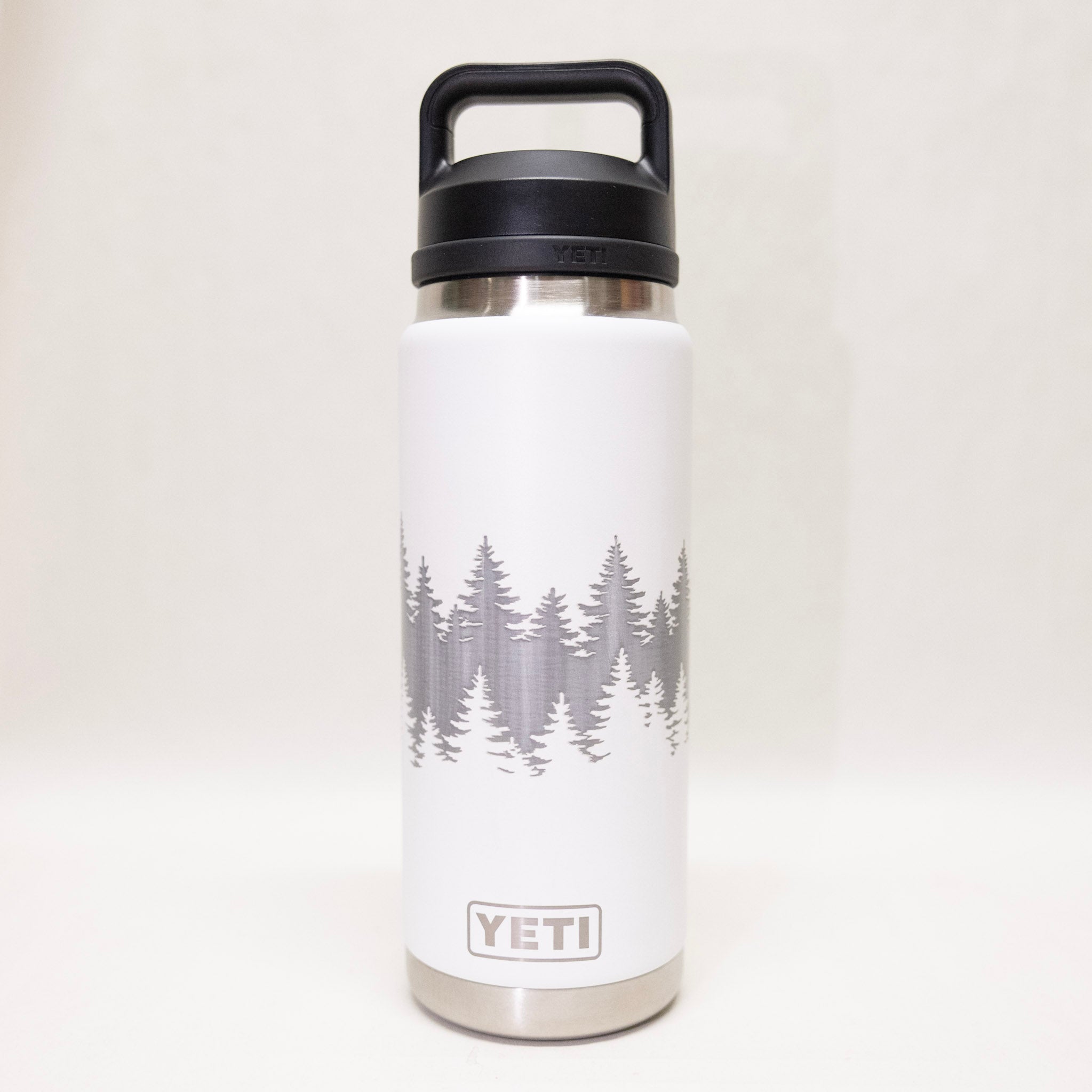 Treeline 360 Engraved YETI Rambler 26 oz Bottle with Chug Cap by Montana Gift Corral
