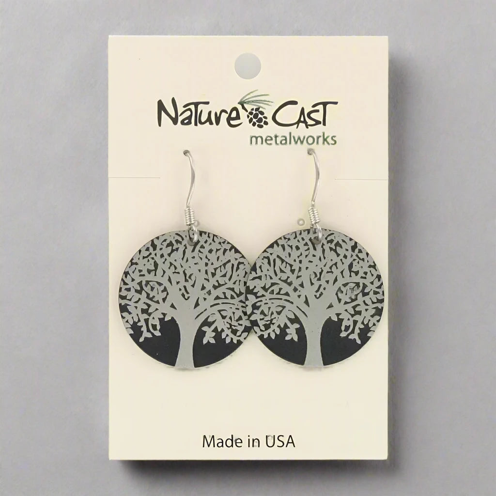 Nature Dangle Earrings by Nature Cast Metalworks (15 Styles)