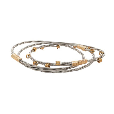 Triplet Bangle by High Strung Studios (2 sizes)