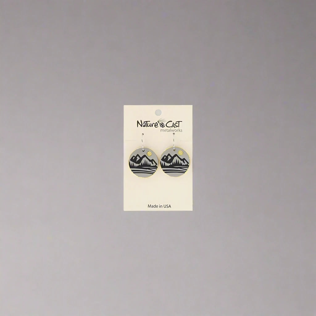 Nature Dangle Earrings by Nature Cast Metalworks (15 Styles)